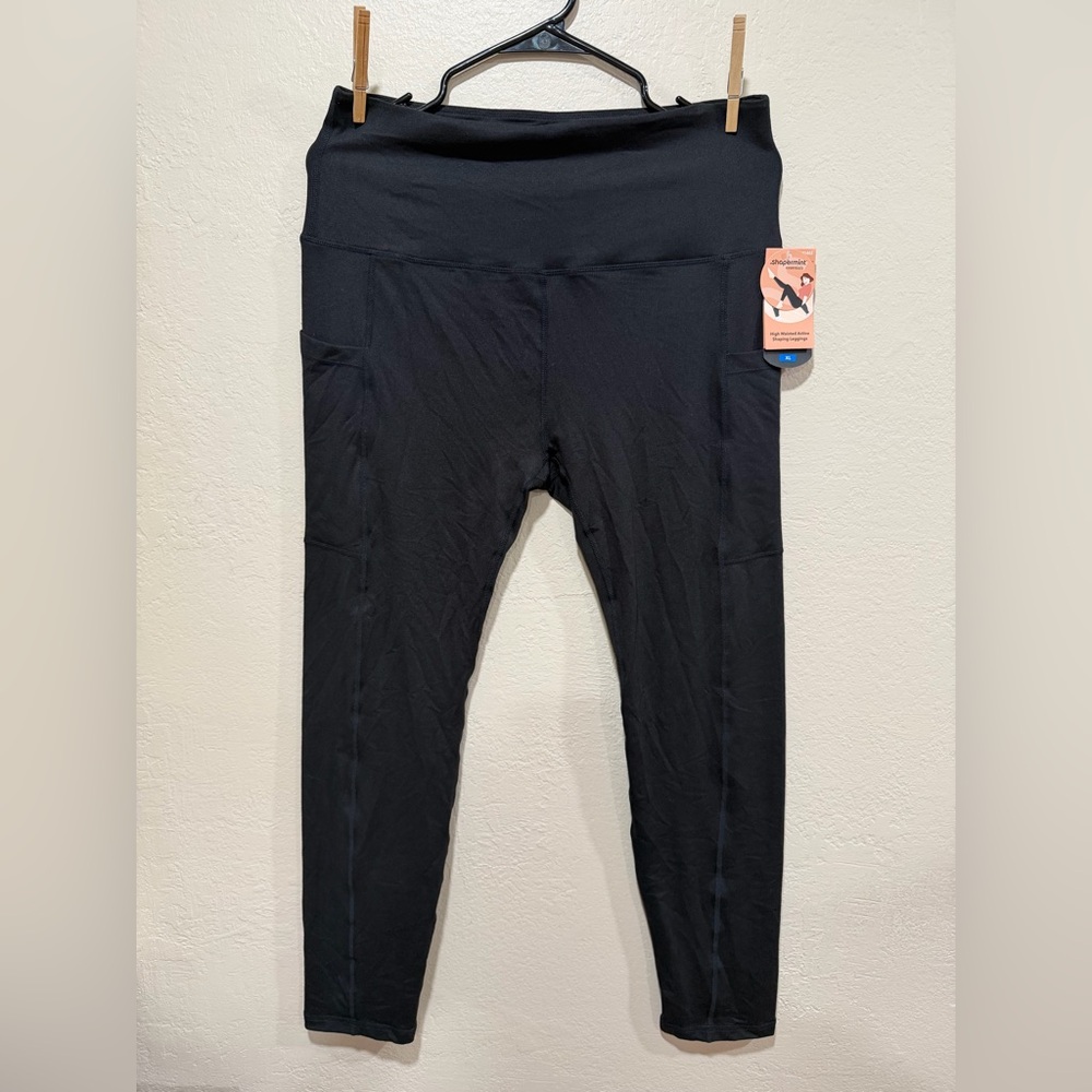 Shapermint Leggings in Classic Black